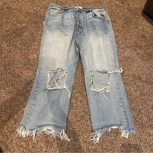 Free People Ripped Jeans